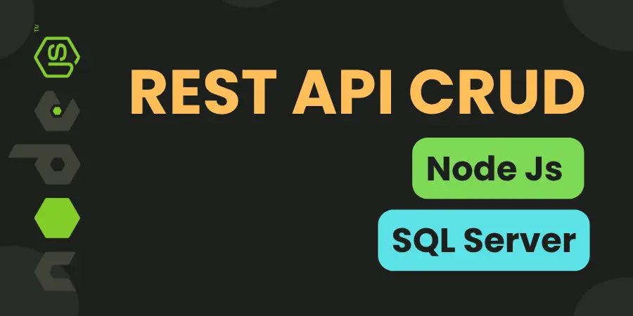 rest apis with node js and sql server
